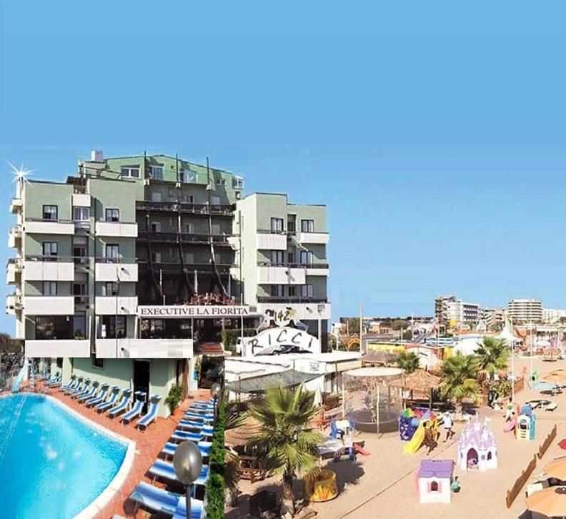 Hotel Executive La Fiorita Rimini Esterno foto